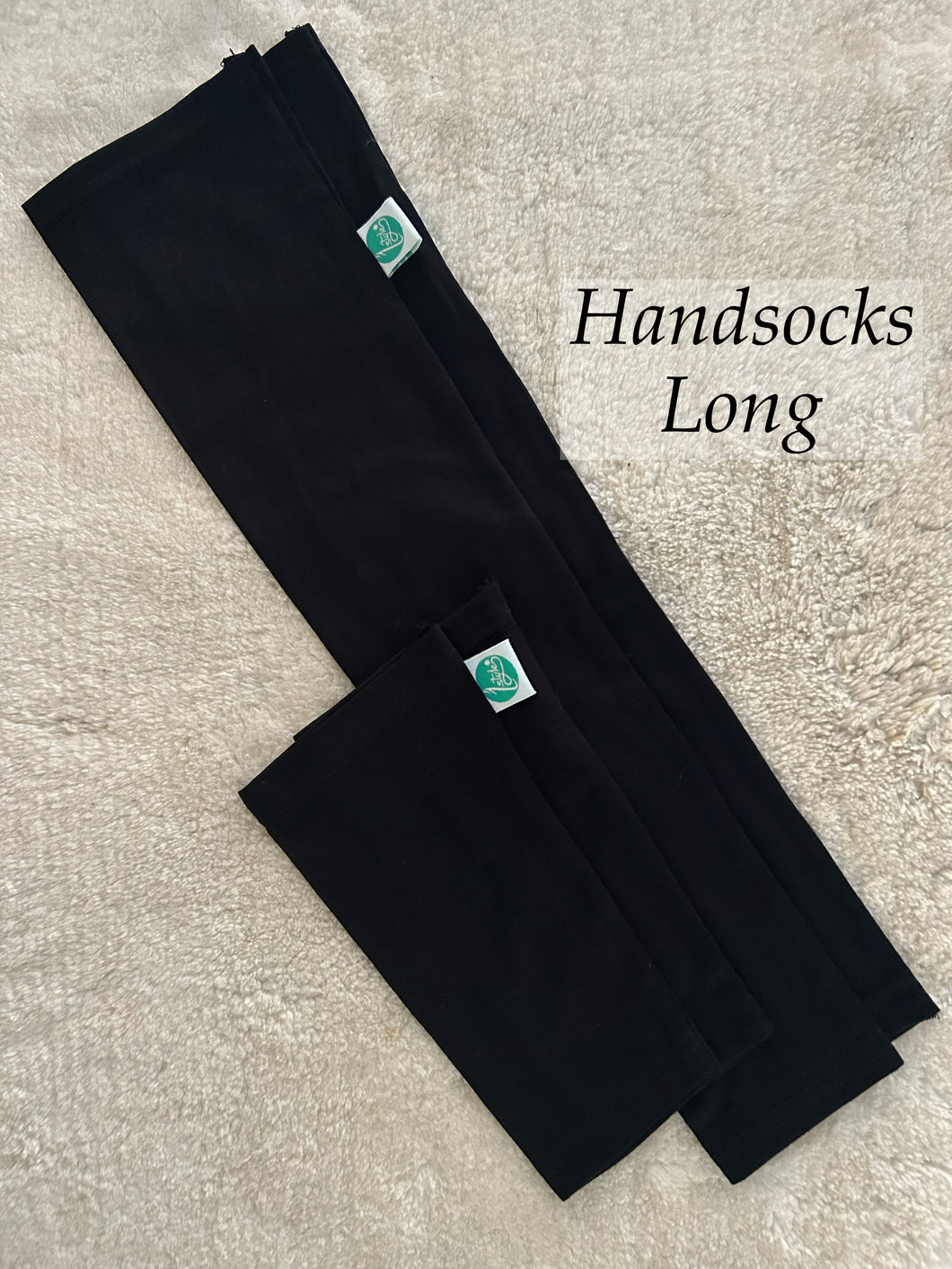 Handsocks Black Long 48cm