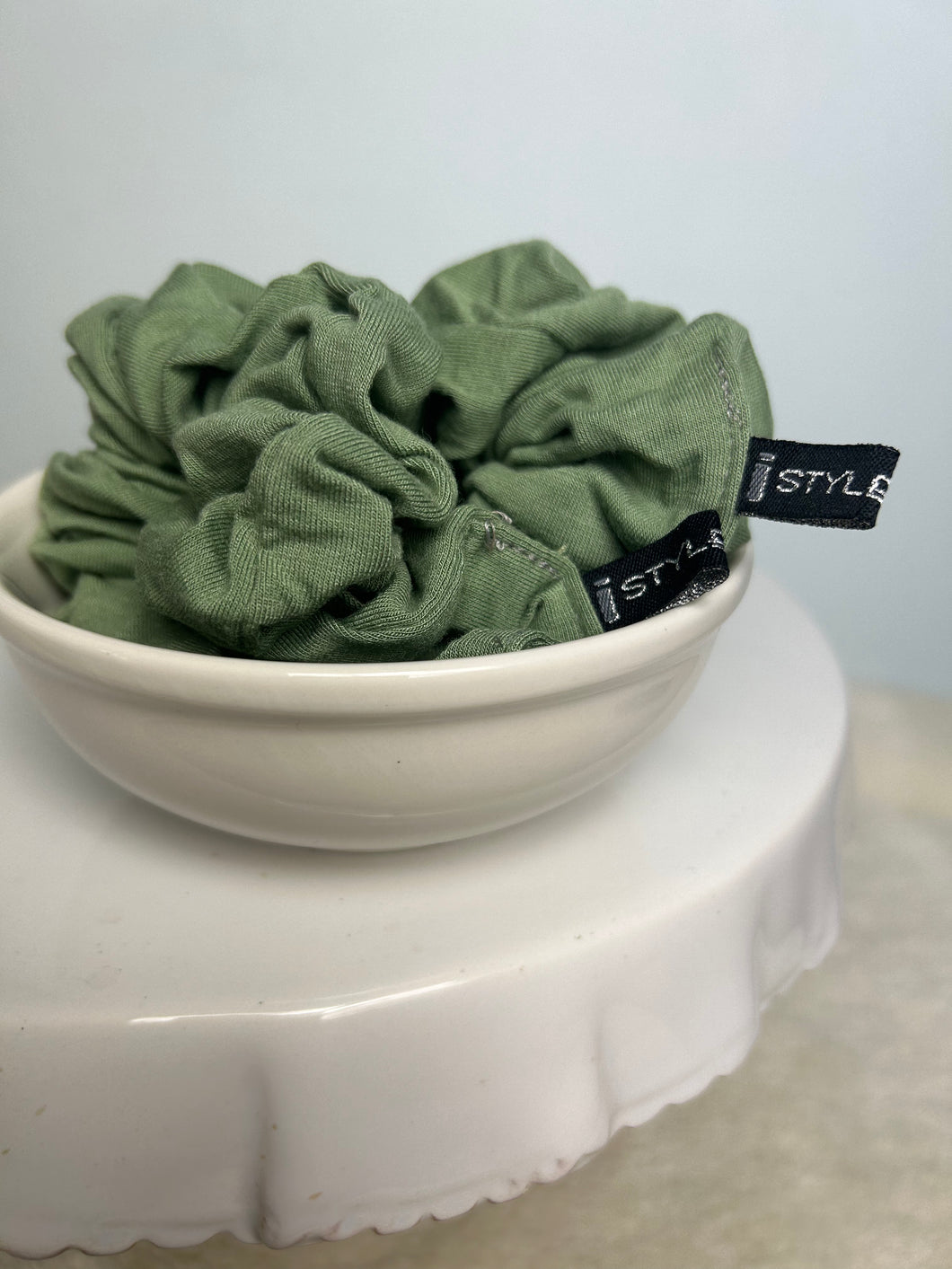 Scrunchies Jade Green