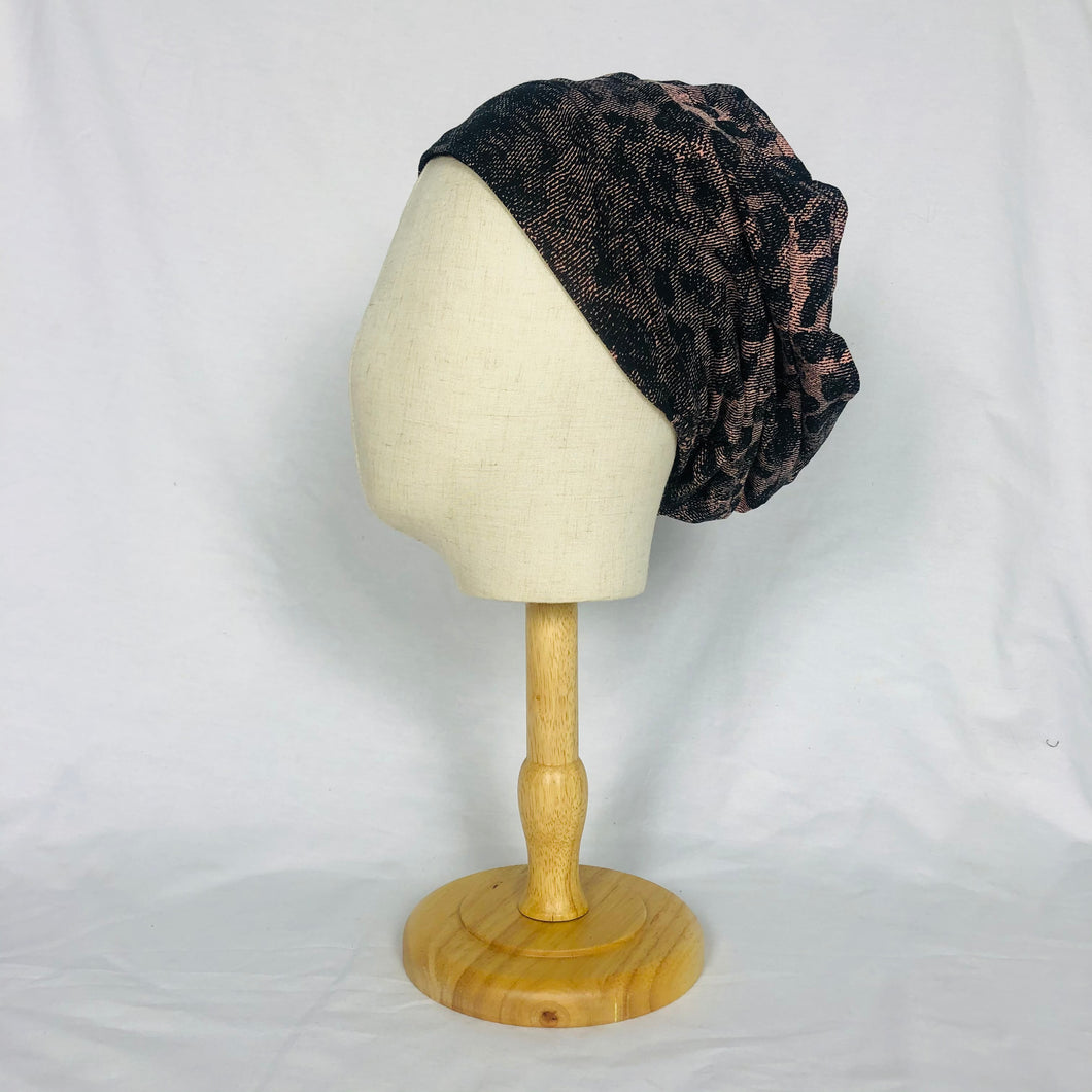 Sporty Headgear - Brown Blush Print