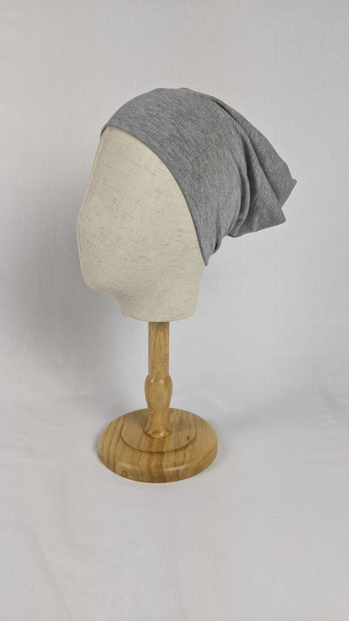 Misty Light Grey headscarf