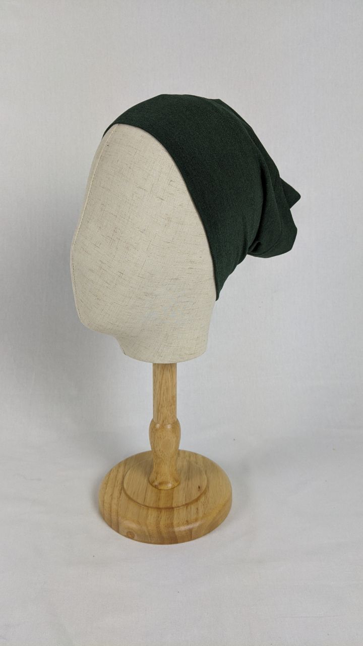 Misty Dark Green headscarf