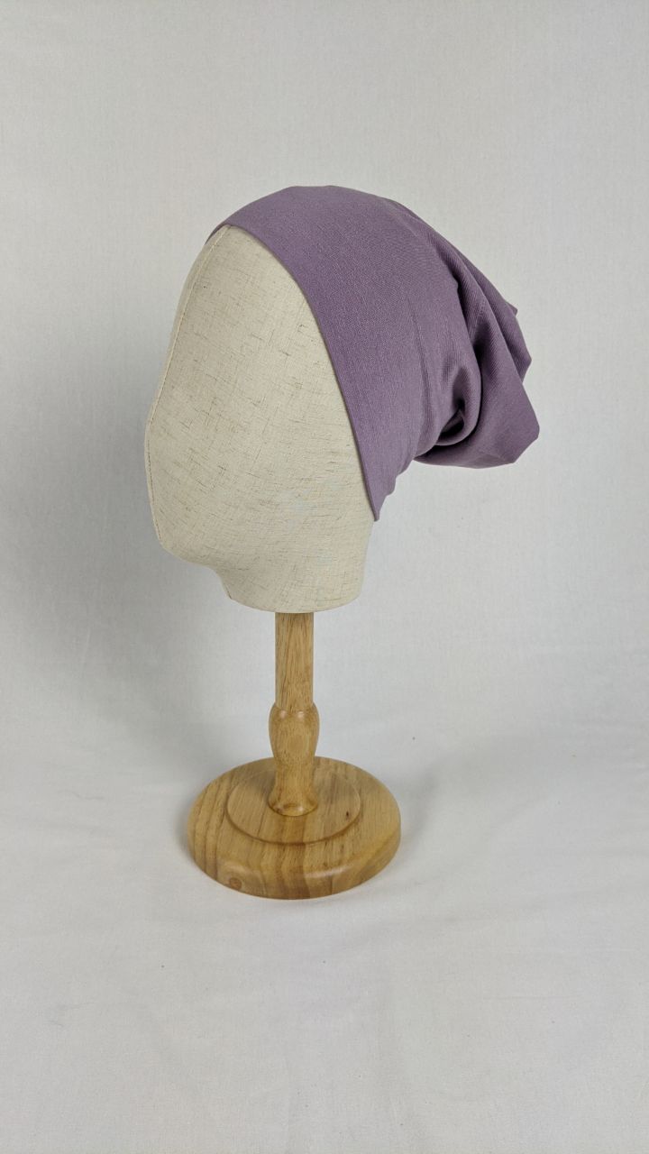 Misty Soft Lavender headscarf